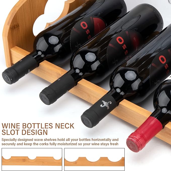 🌲Early Christmas Sale - SAVE OFF 63%🎁 Countertop Wine Rack