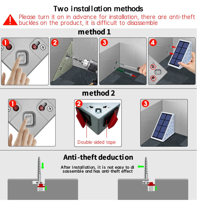 Solar Step Lights – Outdoor LED Stair & Deck Lights