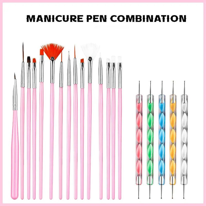 20pcs Nail Art Design Tools