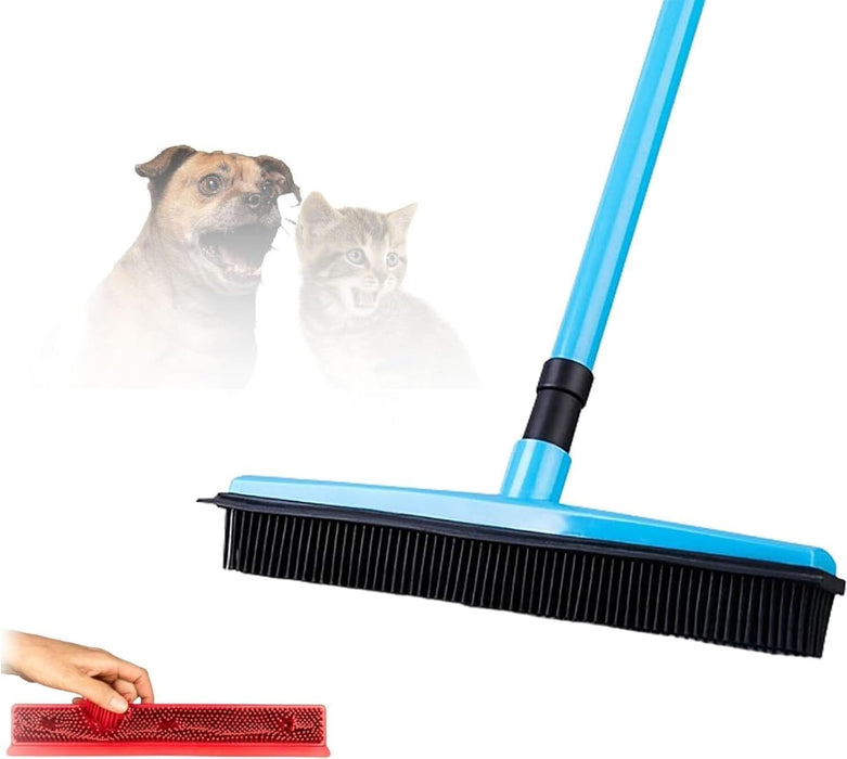 Pet Hair Removal Rubber Broom