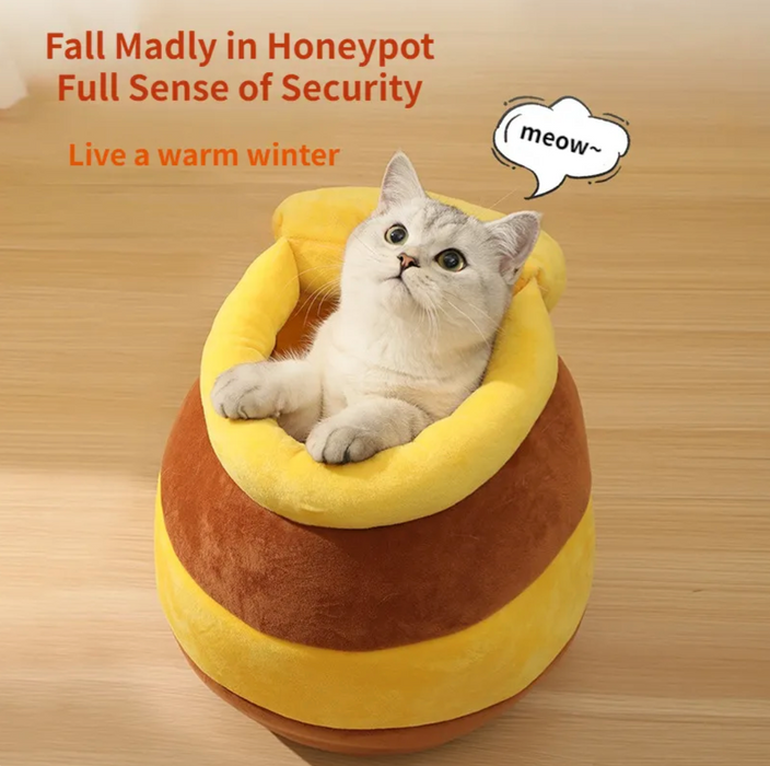 🌲Early Christmas Sale - SAVE OFF 60%🎁 Honey Jar Cat Bed