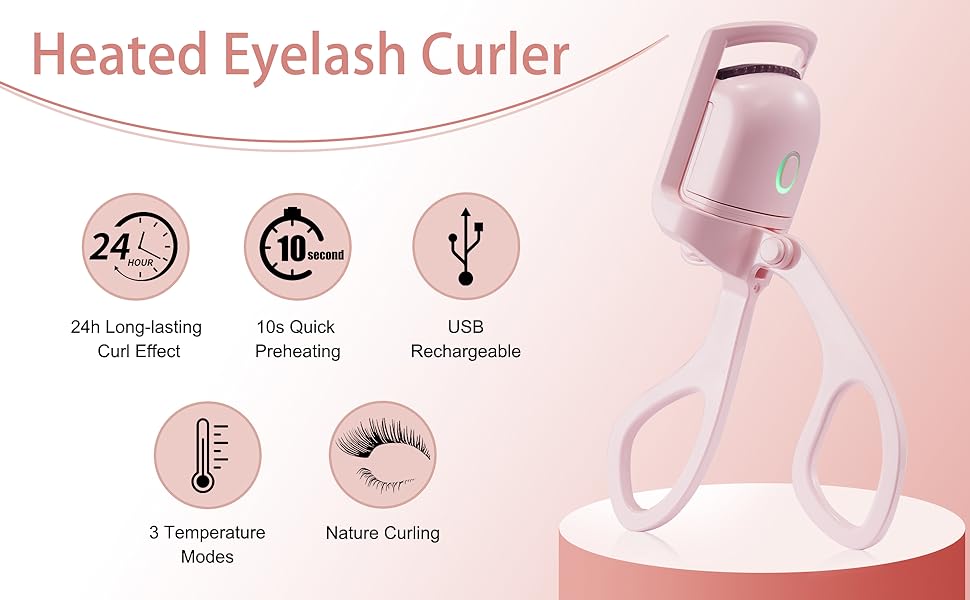 🌲Early Christmas Sale - SAVE OFF 60%🎁 Heated Eyelash Curlers