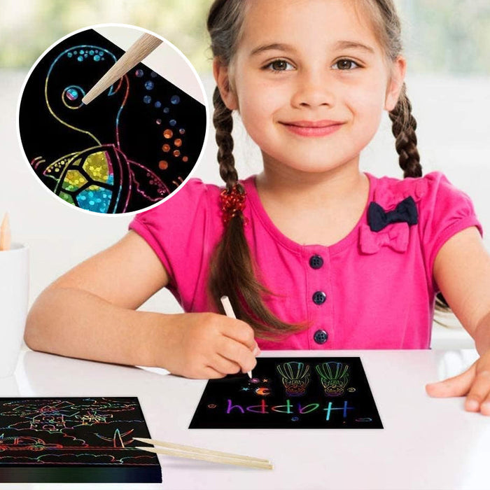 Rainbow Magic Scratch Art Set