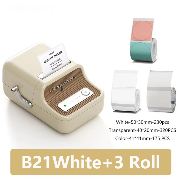 B21 Bluetooth Label Printer