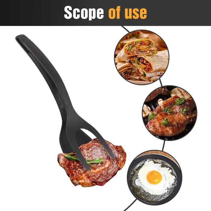 2 in 1 Grip and Flip Spatula