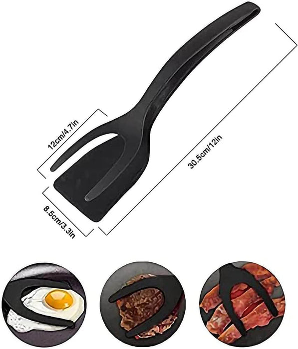 2 in 1 Grip and Flip Spatula