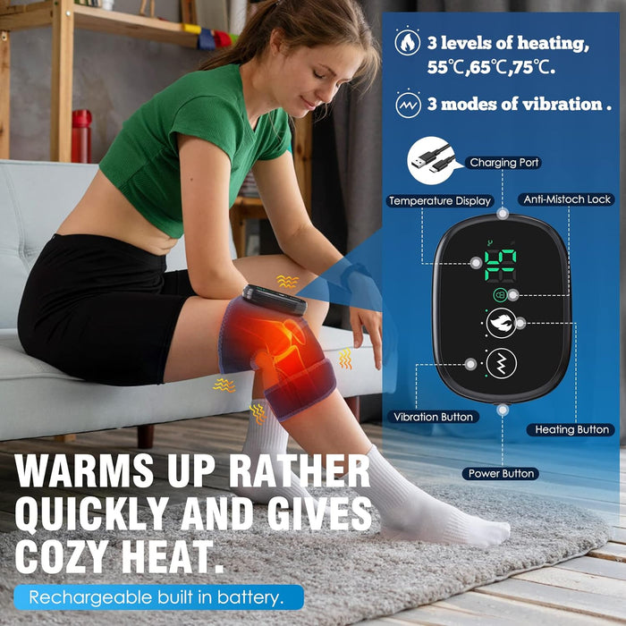 HeatWave 3-in-1 Knee Shoulder Elbow Massager