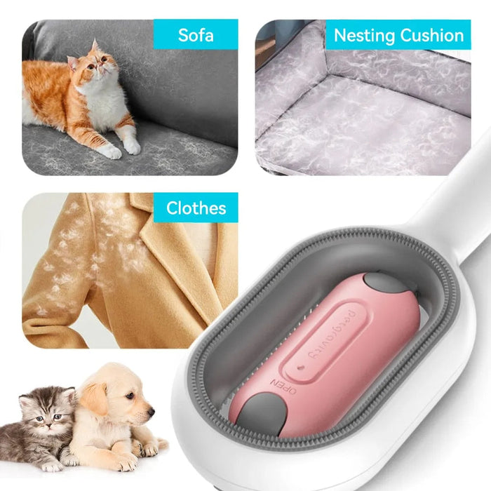 Petgravity™ Pet Hair Brush with Wipes & Watertank