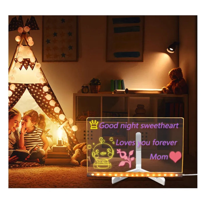 LED Note Board With Colors