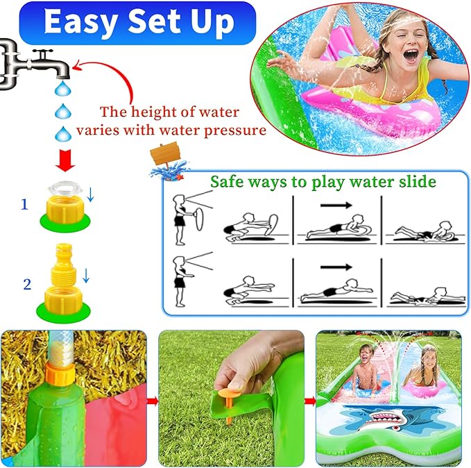 Children's Water Slide Mat