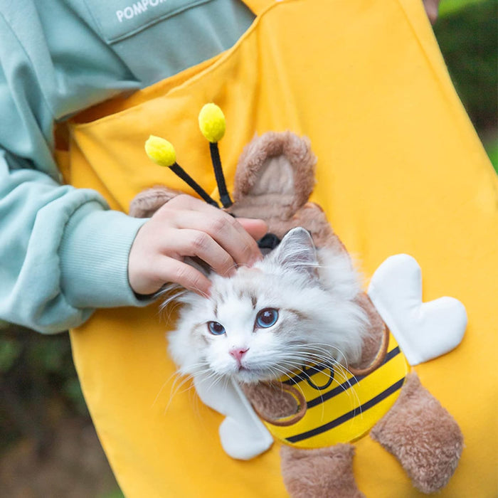 Canvas Shoulder Bag For Pets