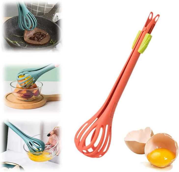 2 in 1 Food Clip & Egg Whisk