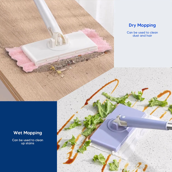 SwiftClean Hands-Free Mini Mop