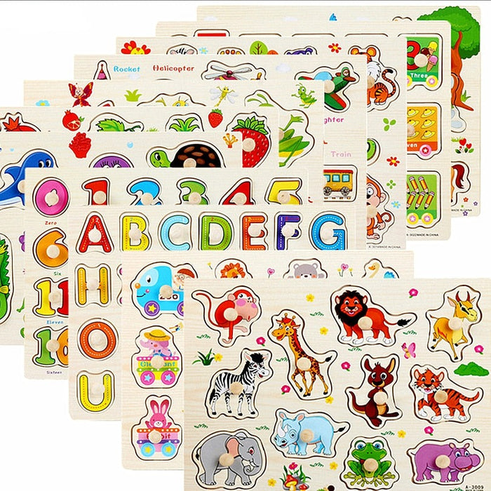 Educational Wooden Puzzle