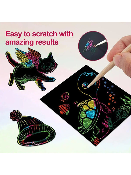 Rainbow Magic Scratch Art Set