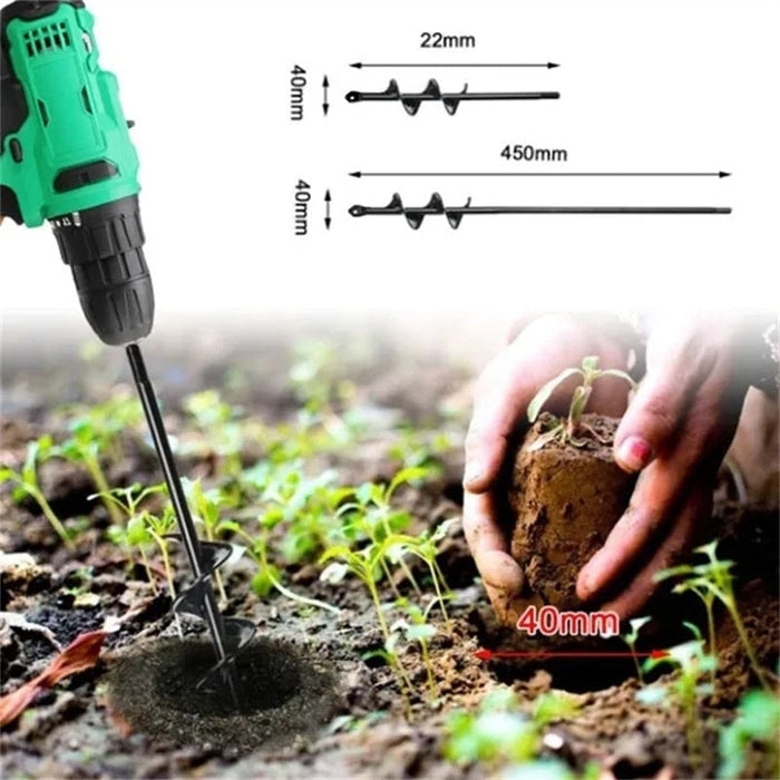 RootRazor™ Garden Spiral Drill Bit