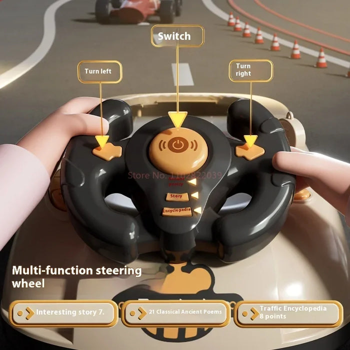 AdventureDrive Kids Steering Wheel Simulator