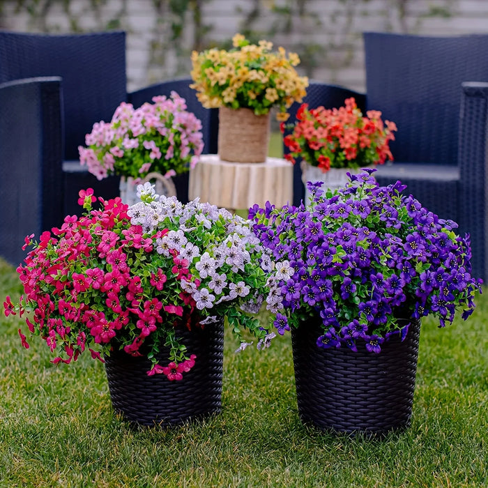 Outdoor -Pflanzen - künstliche Blumen