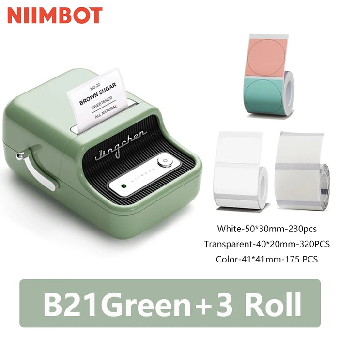 B21 Bluetooth Label Printer