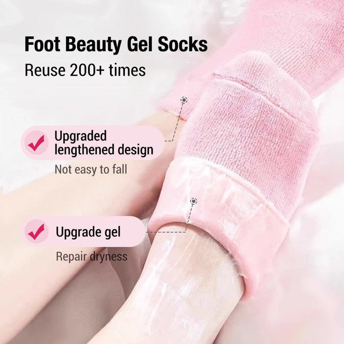 HydraSoothe Moisturizing Gel Heel Socks