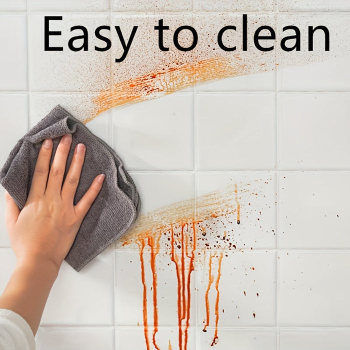 Smart waterproof adhesive stickers for easy cleaning