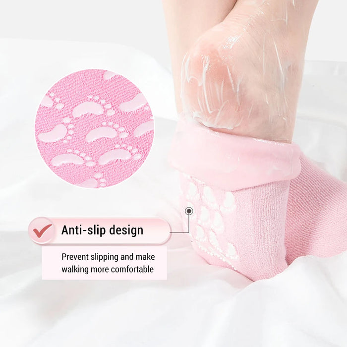 HydraSoothe Moisturizing Gel Heel Socks