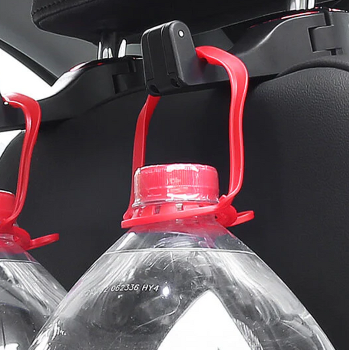 2in1 Car Headrest Hook (2 Packs)