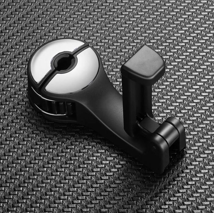 2in1 Car Headrest Hook (2 Packs)