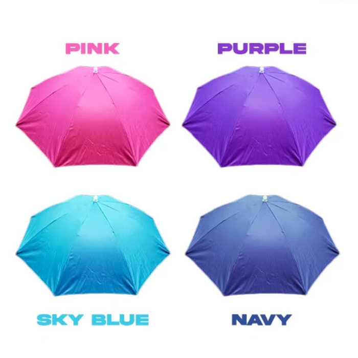 Hands-free Outdoor Umbrella Hat