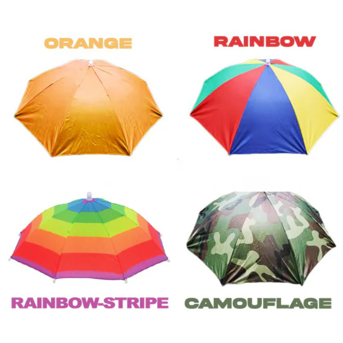 Hands-free Outdoor Umbrella Hat