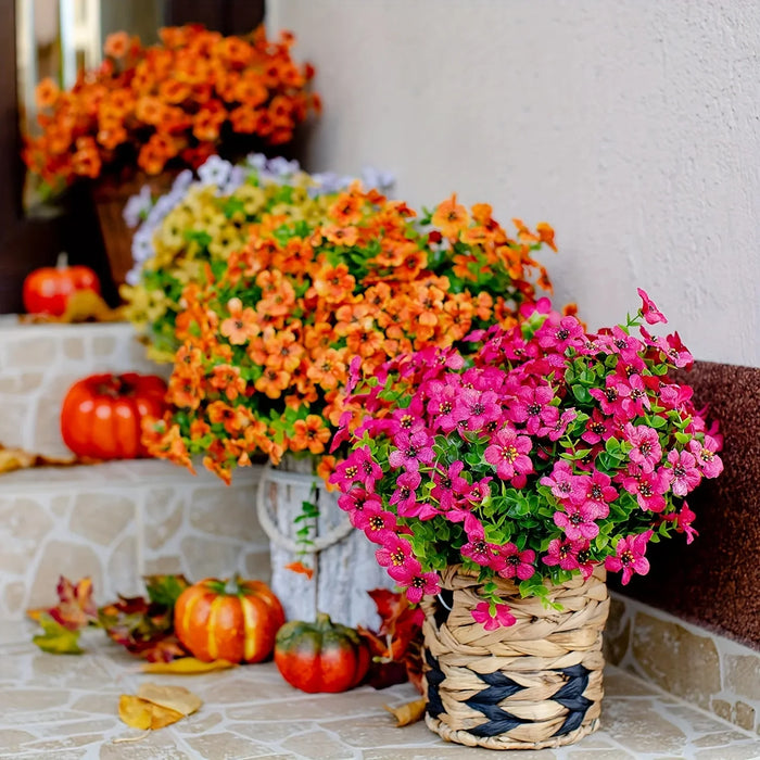 Outdoor -Pflanzen - künstliche Blumen