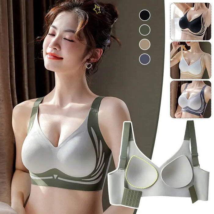 LiftEase Wire-Free Push-Up Bra