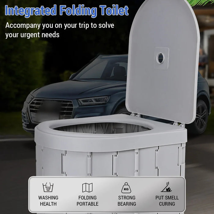 EcoCamp Portable Folding Toilet