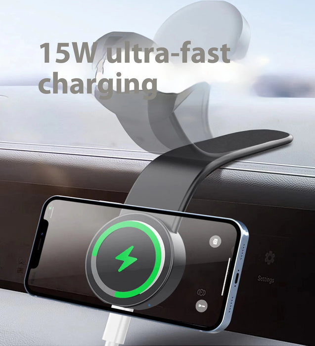 MagCharge 2025 Magnetic Wireless Charging Phone Mount