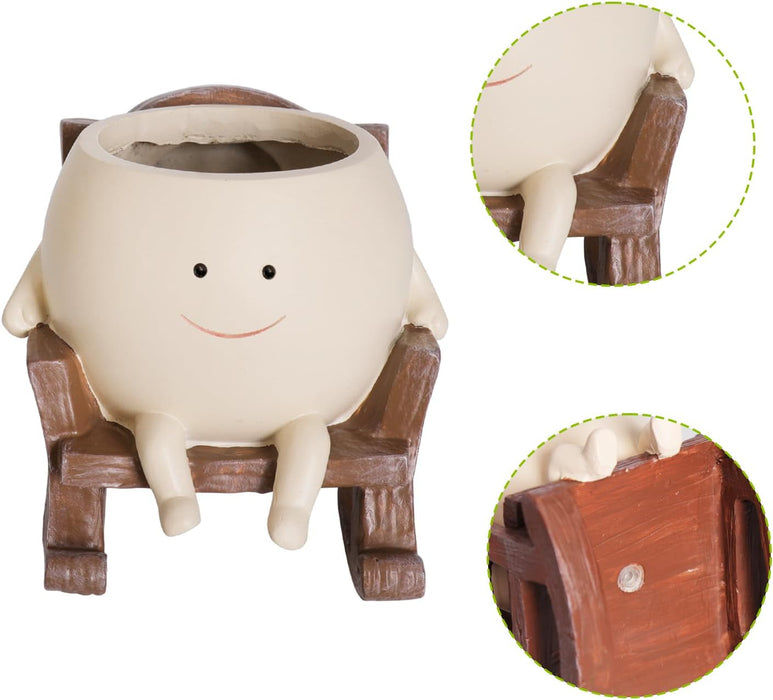 Smily Face Planter Pot