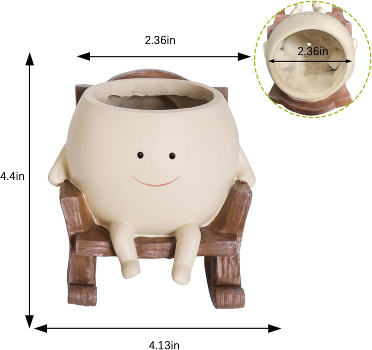 Smily Face Planter Pot