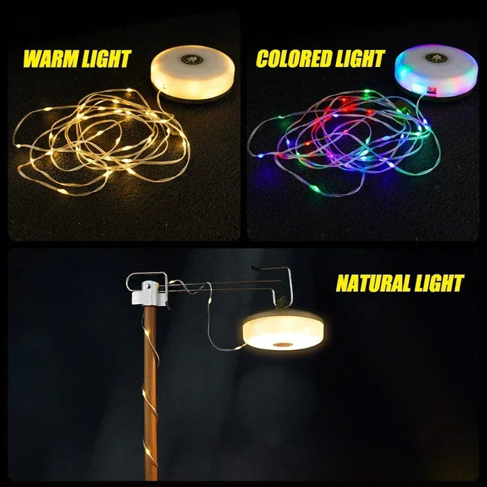 LumiCamp - Outdoor Waterproof Portable Stowable String Light