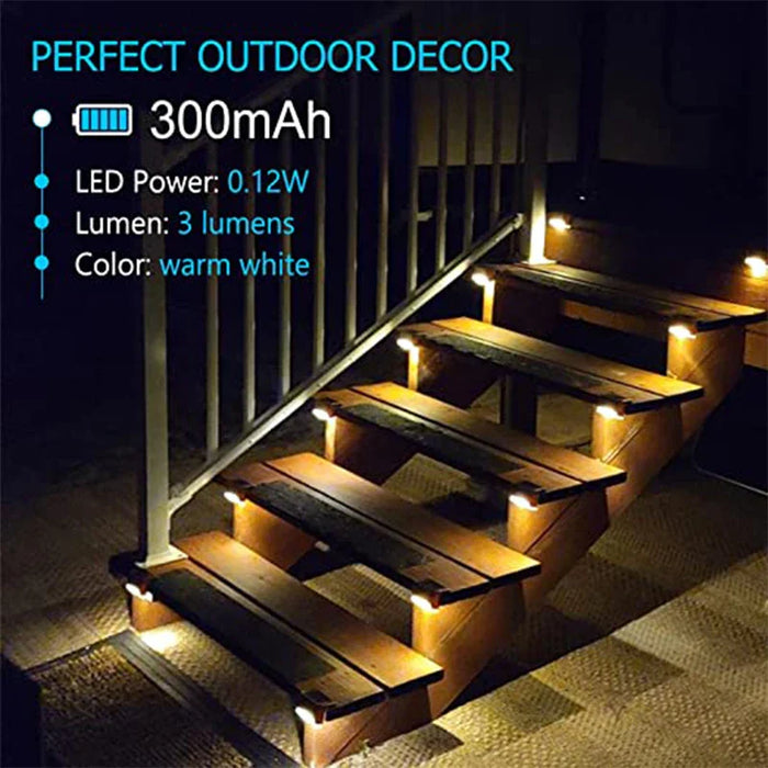 Solar Outdoor Stair Lights