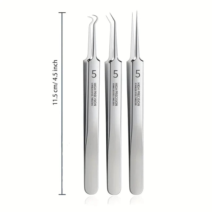 Precision Blackhead Tweezers Set