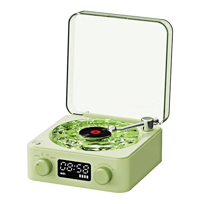 2024 Waves Retro Bluetooth Vinyl Record Player