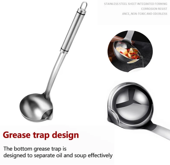 304 Stainless Steel Oil Separator Spoon