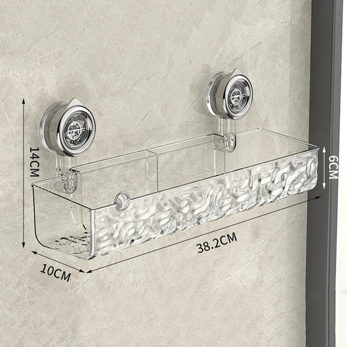 No-Drill Clear Wall Caddy