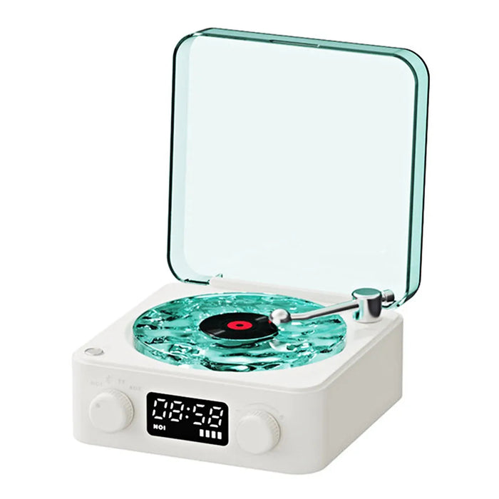 2024 Waves Retro Bluetooth Vinyl Record Player